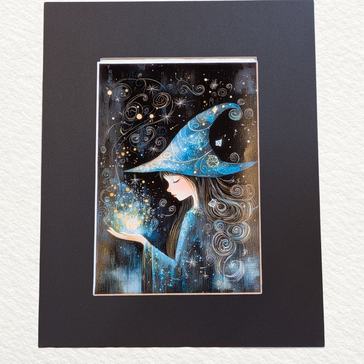 The Blue Sorceress 8x10 Art Print