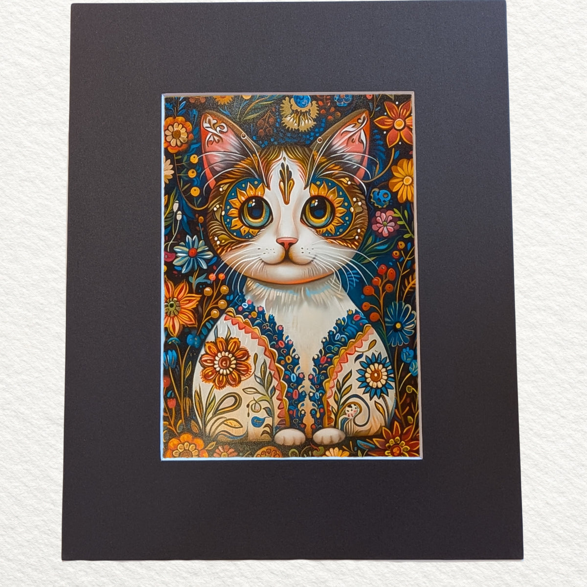 The Botanical Feline 8x10 Art Print