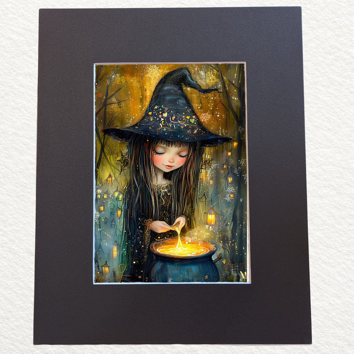 Weaver of Golden Fates 8x10 Art Print