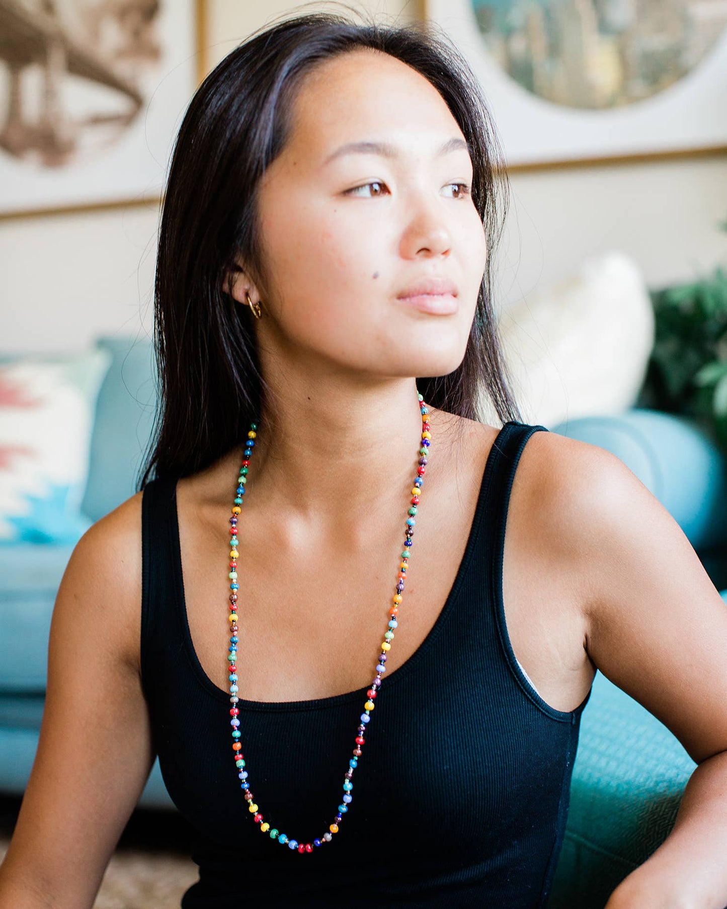 Single Strand Gumball Necklace