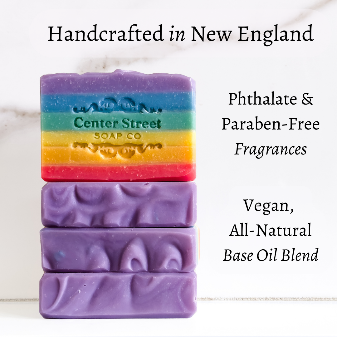 Love Rainbow Handmade Soap Bar