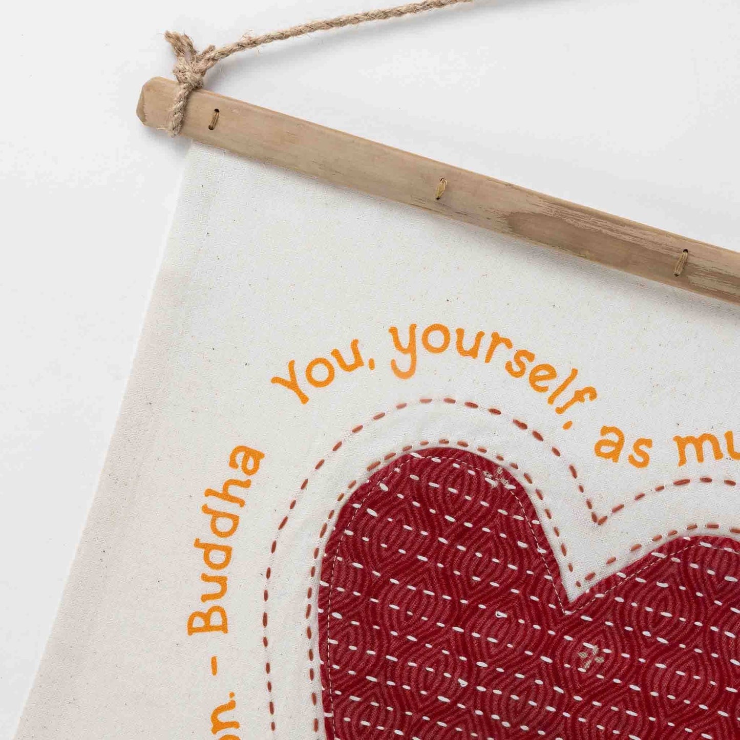 You Deserve Love Anahata Wall Hanging