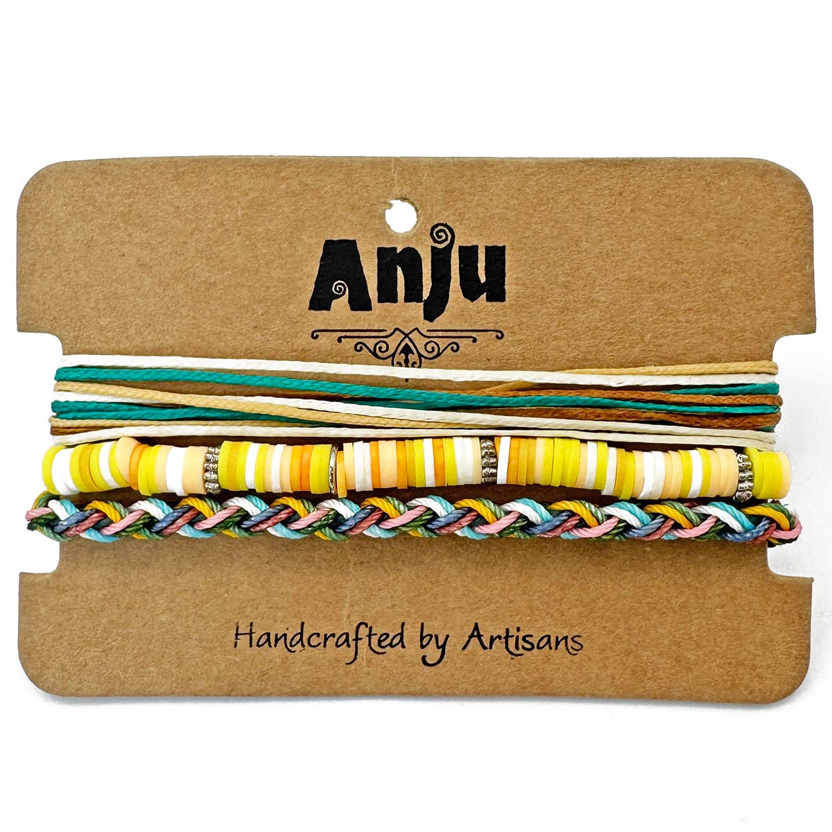 Weave & Wander Tropical Oasis Trio Bracelet Set