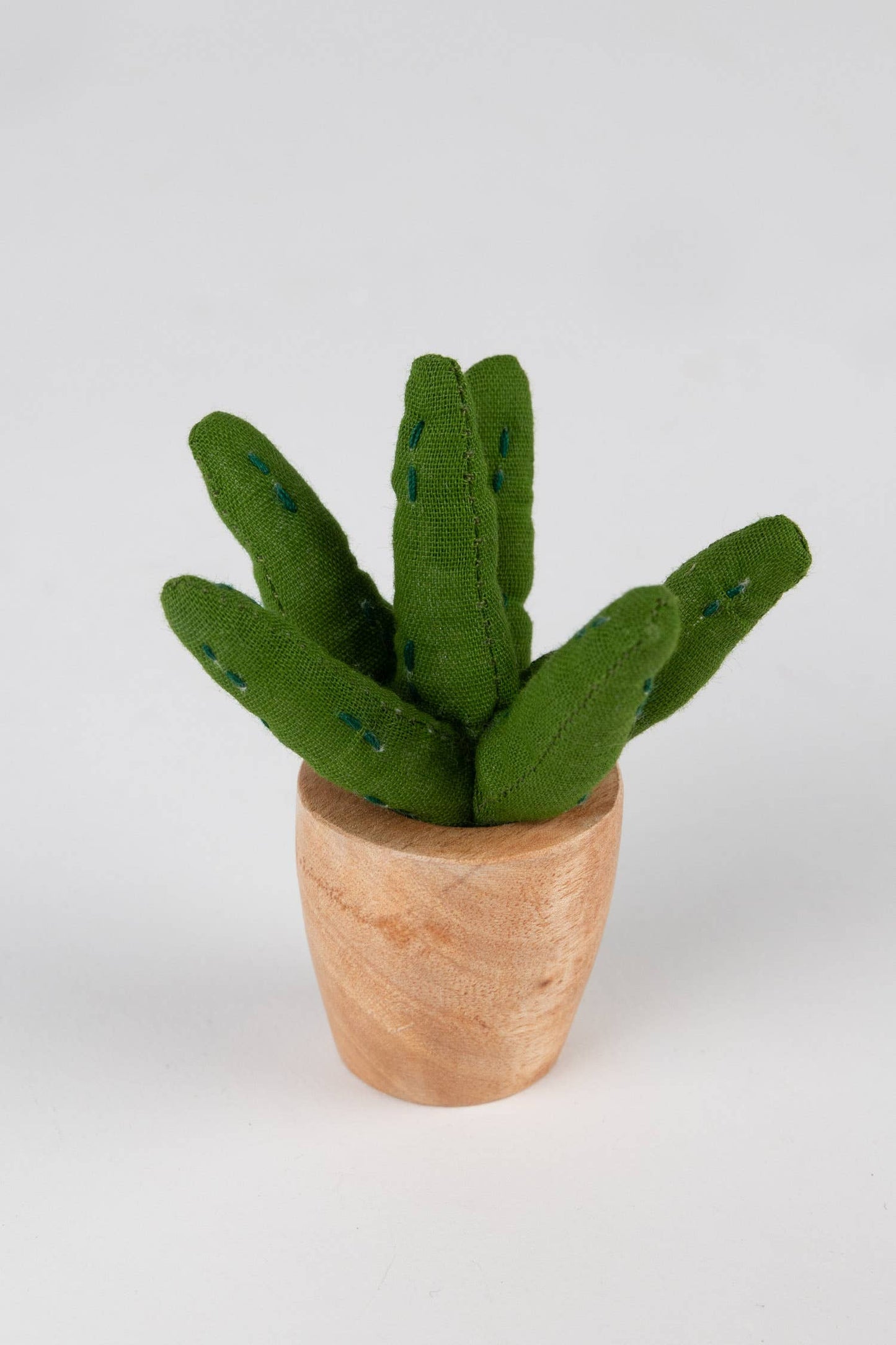 Handmade Mini Cotton Aloe Vera Plant
