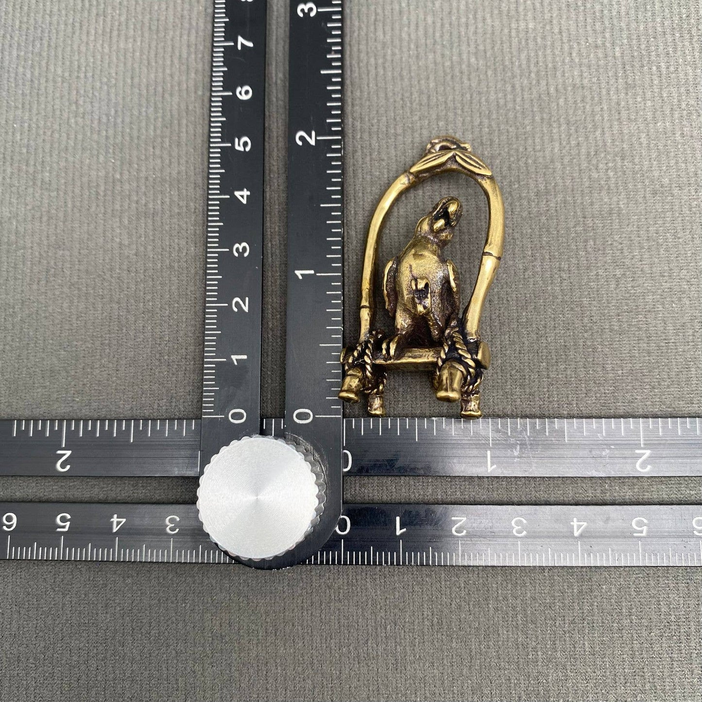 Brass Parrot Figurine