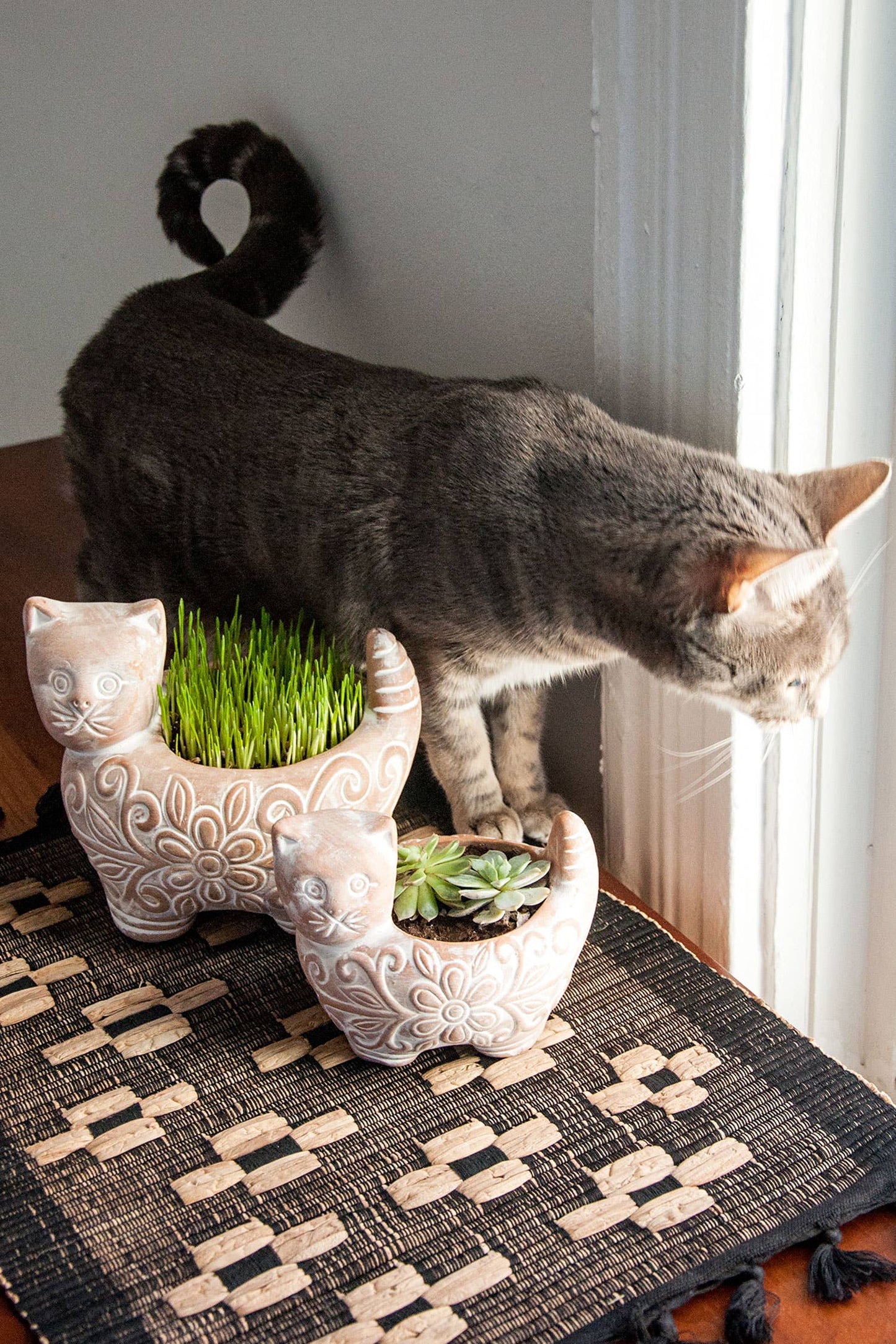 Garden Kitty Planter (Small)