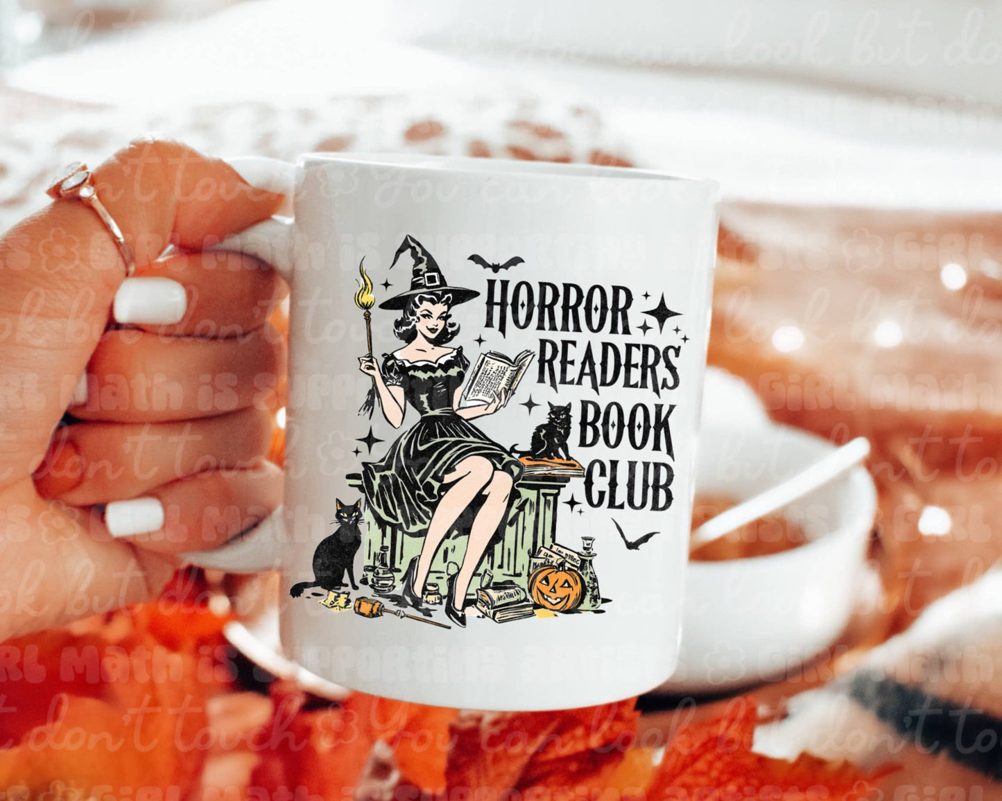 Horror Readers Book Club Halloween Coffee Mug