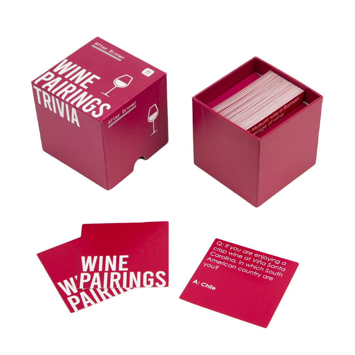 Wine Pairings Trivia Game, Valentines Gift