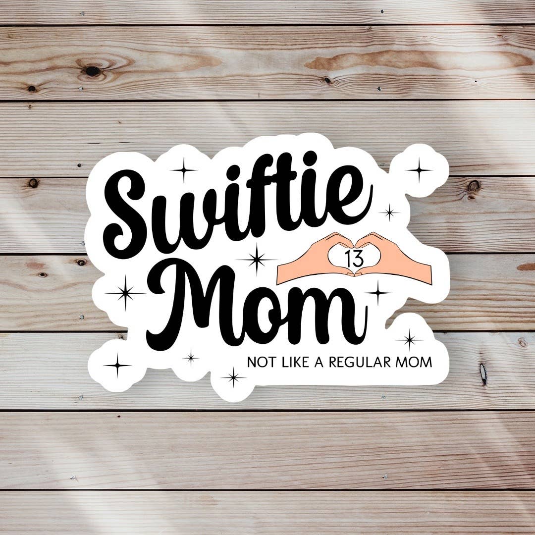Taylor Swiftie Mom Sticker