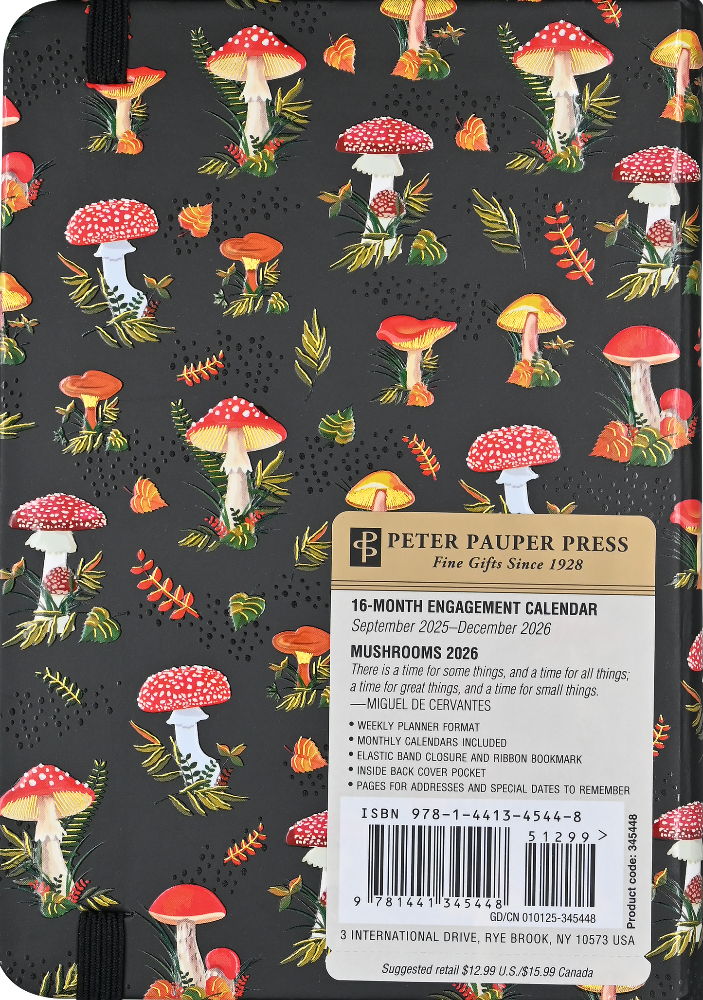 2026 Mushrooms Weekly Planner