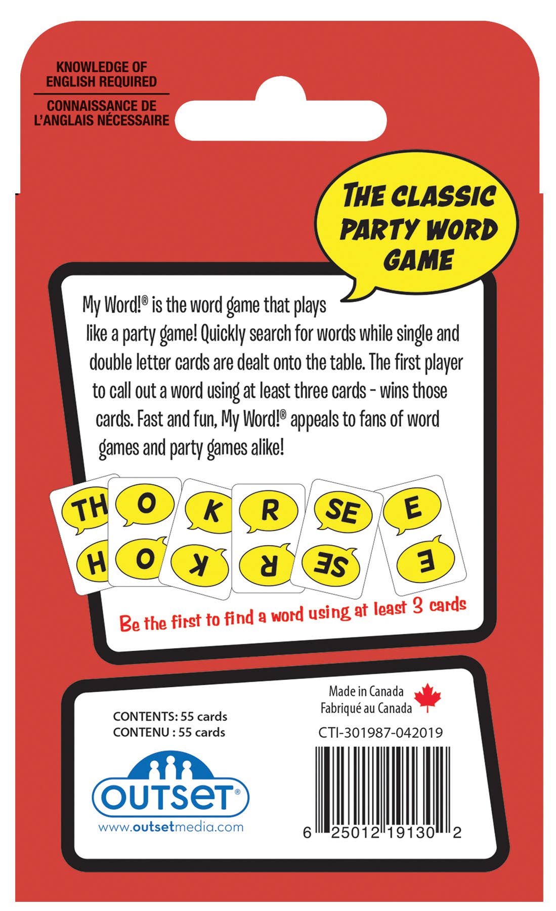 My Word! Card Game