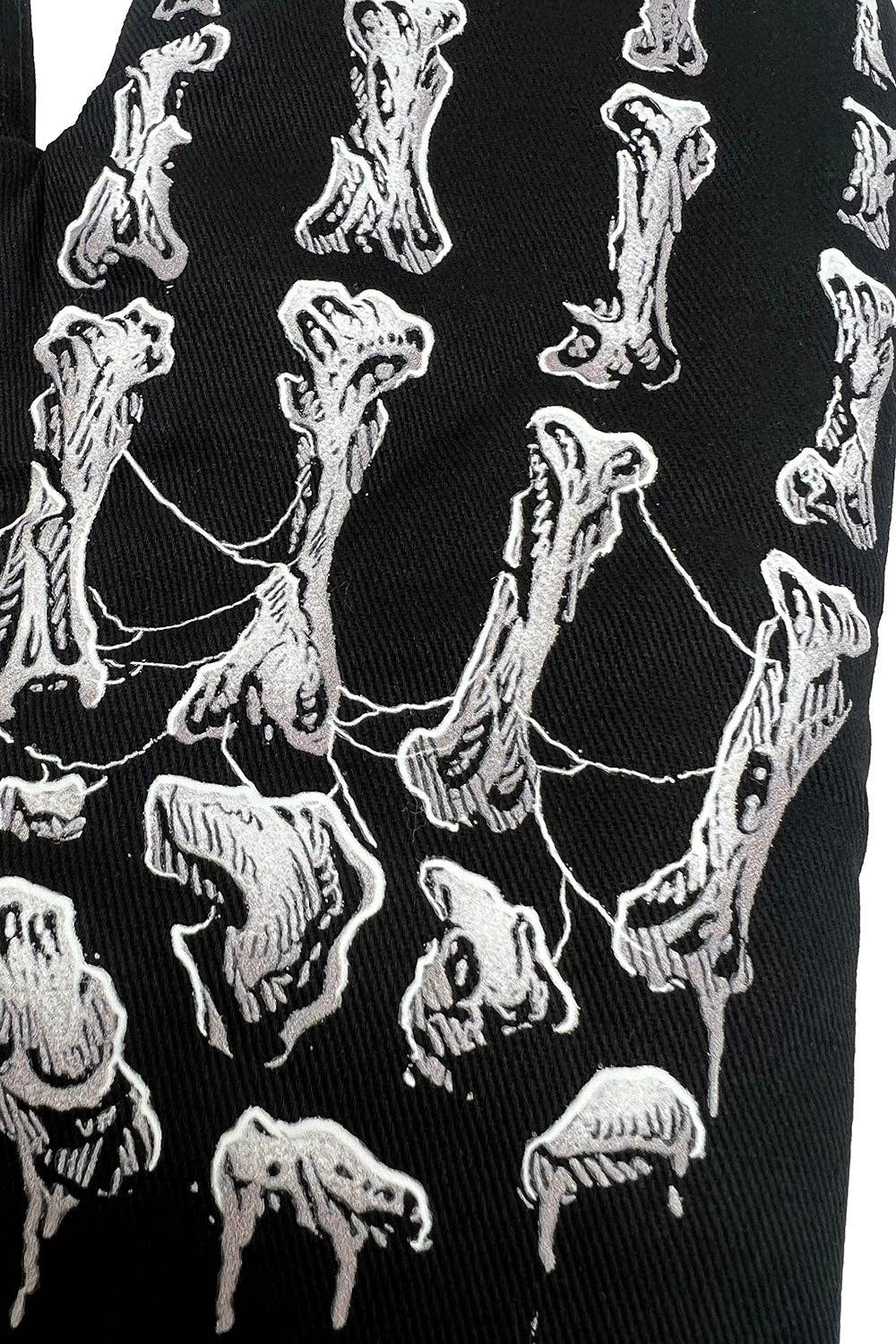 Skeleton Hand Oven Mitts - Set of 2