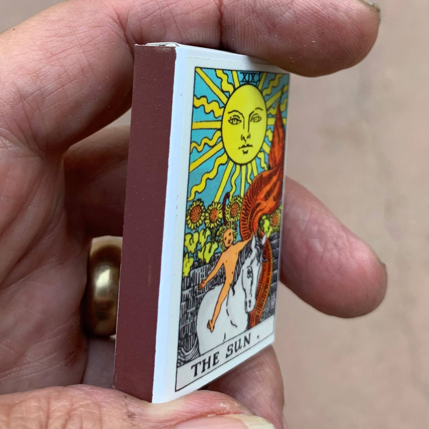The Sun Tarot Matchbox