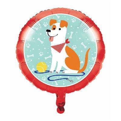 18" Dog Party Mylar Balloon