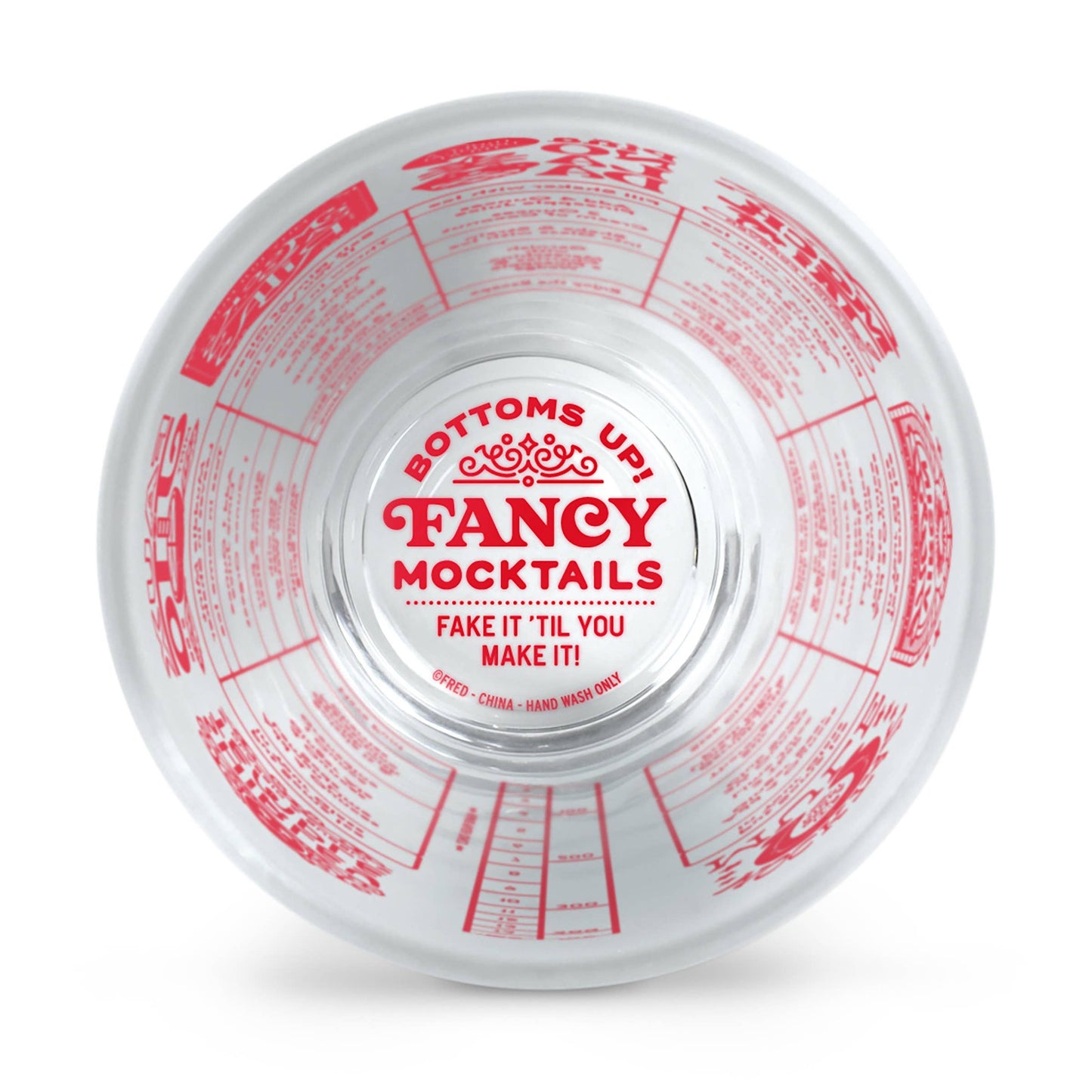 Good Measure Recipe Glass - Mocktails