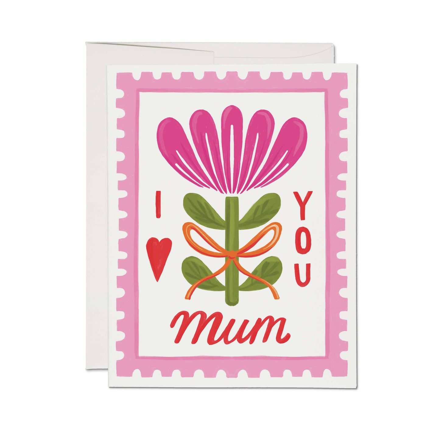 Mum Stamp greeting card