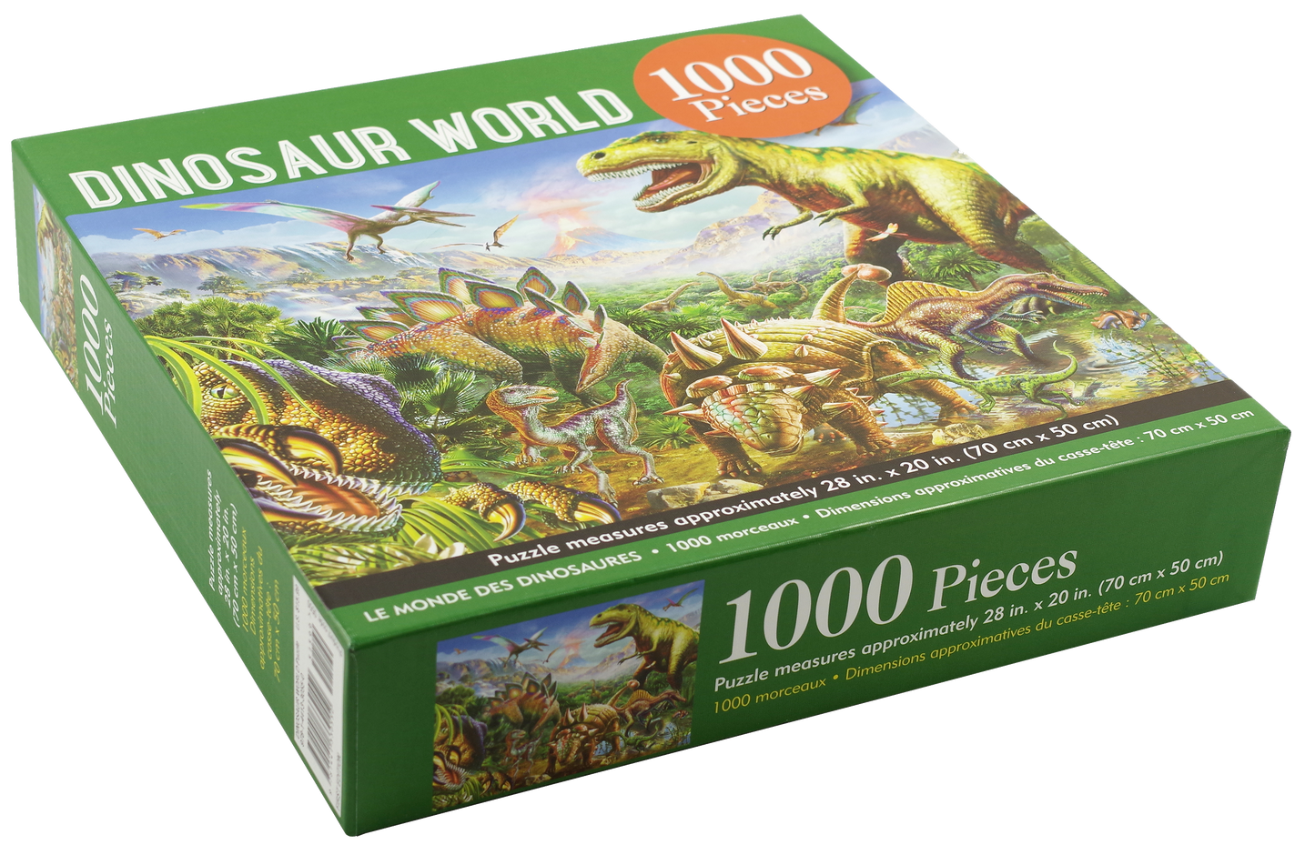 Dinosaur World 1000 Piece Jigsaw Puzzle