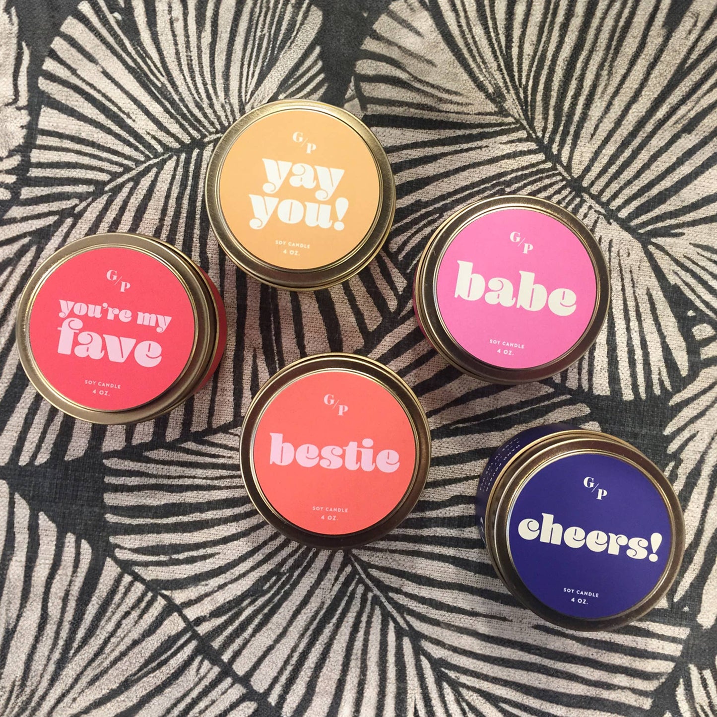 Babe Just Because 4oz Candle Tin
