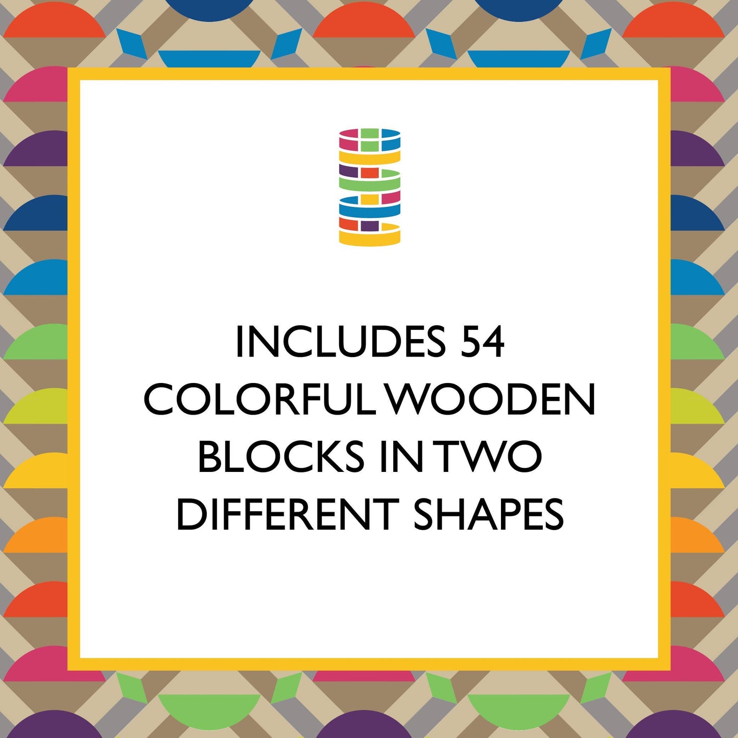 Round Tower Tumbling Blocks