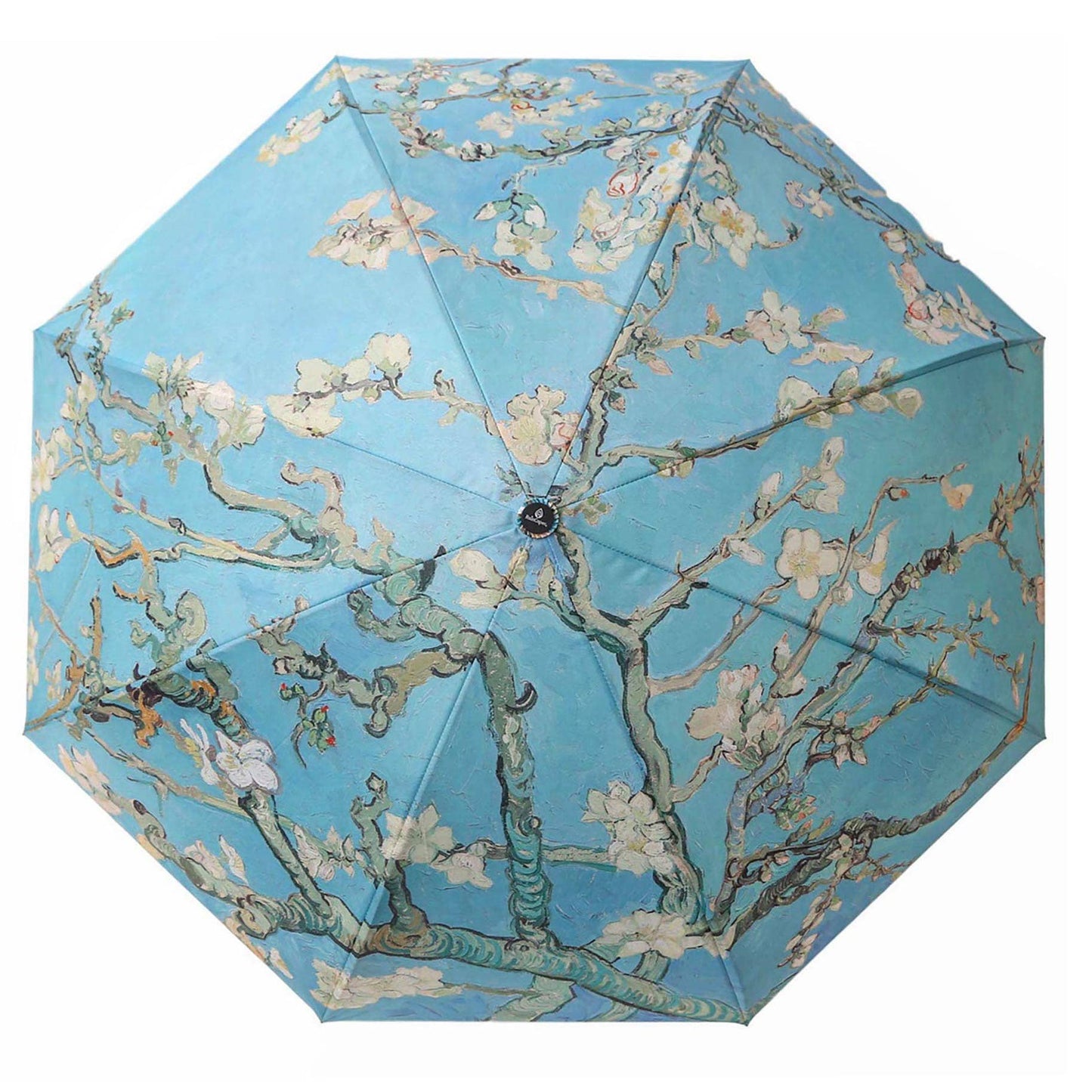 RainCaper van Gogh Almond Blossom Folding Travel Umbrella