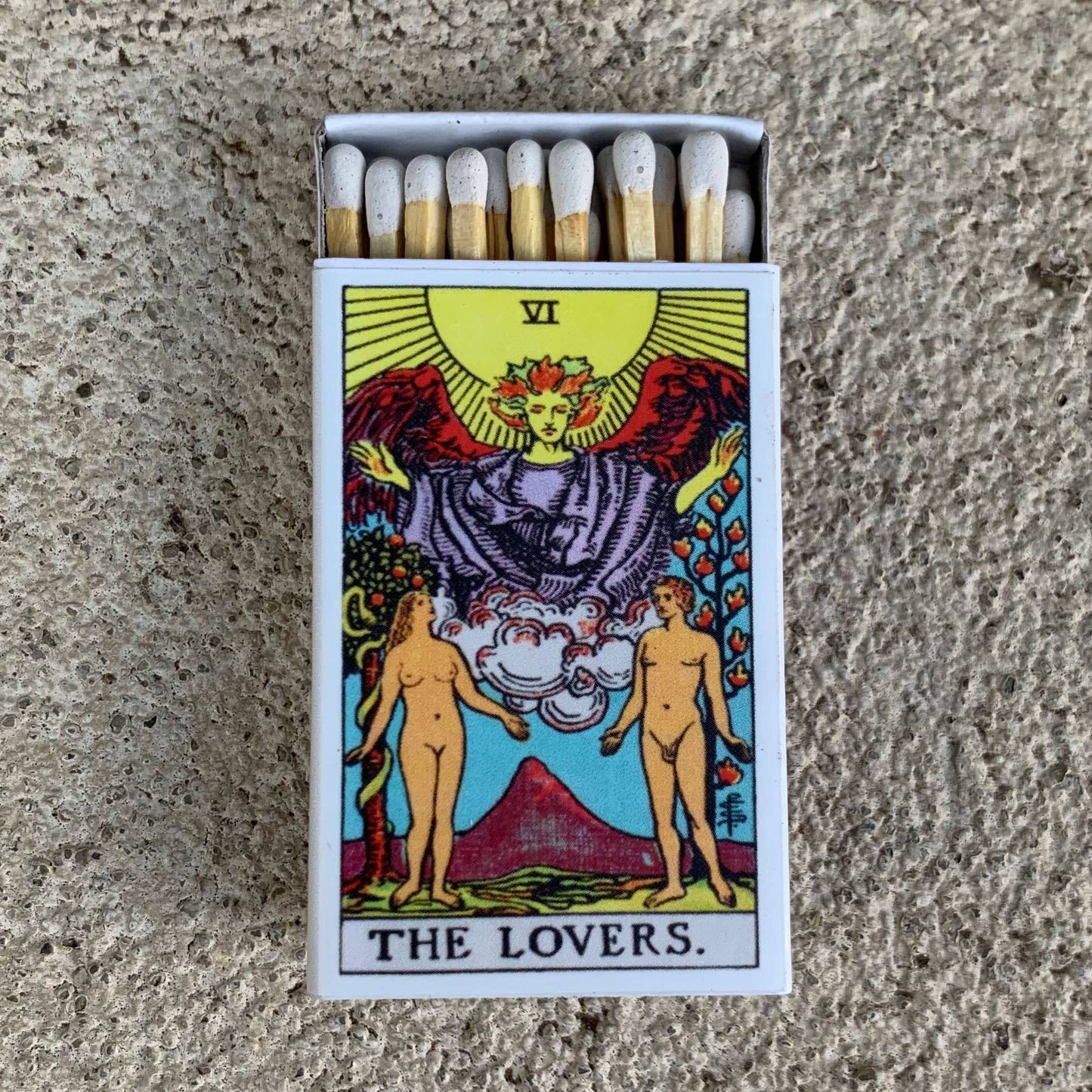The Lovers Tarot Matchbox