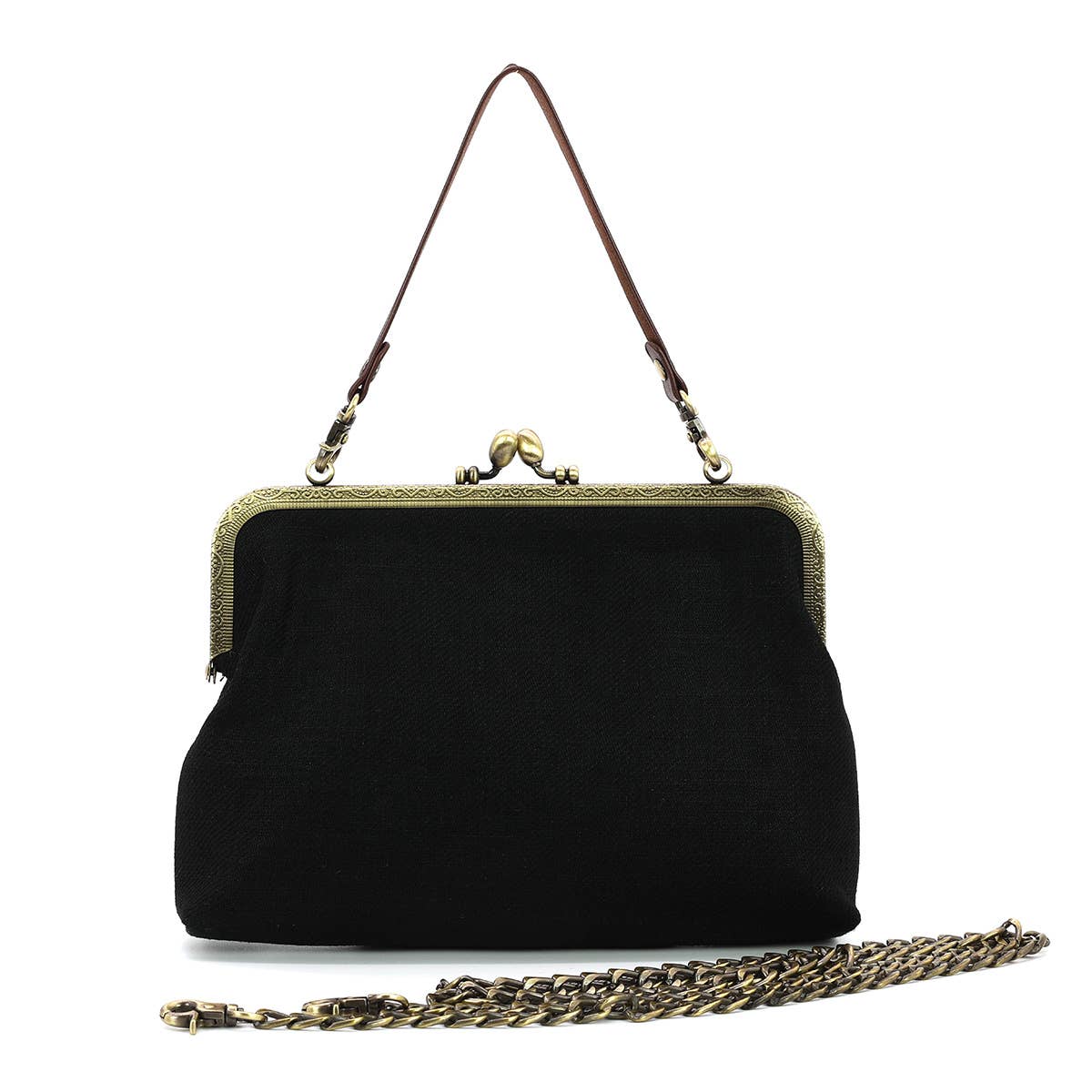 Nut Cracker Kiss Lock Bag