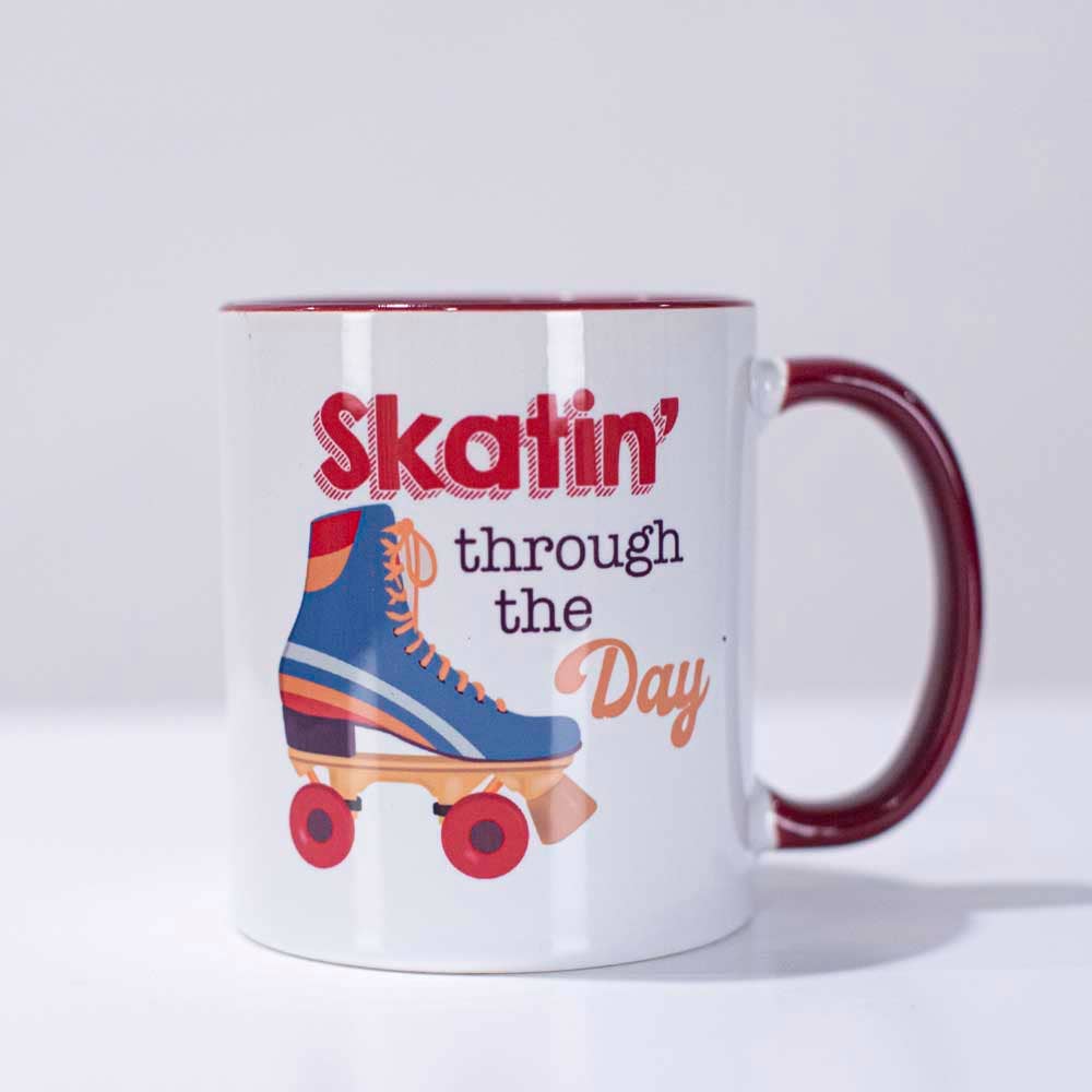 Skating Through The Day Coffee Mug