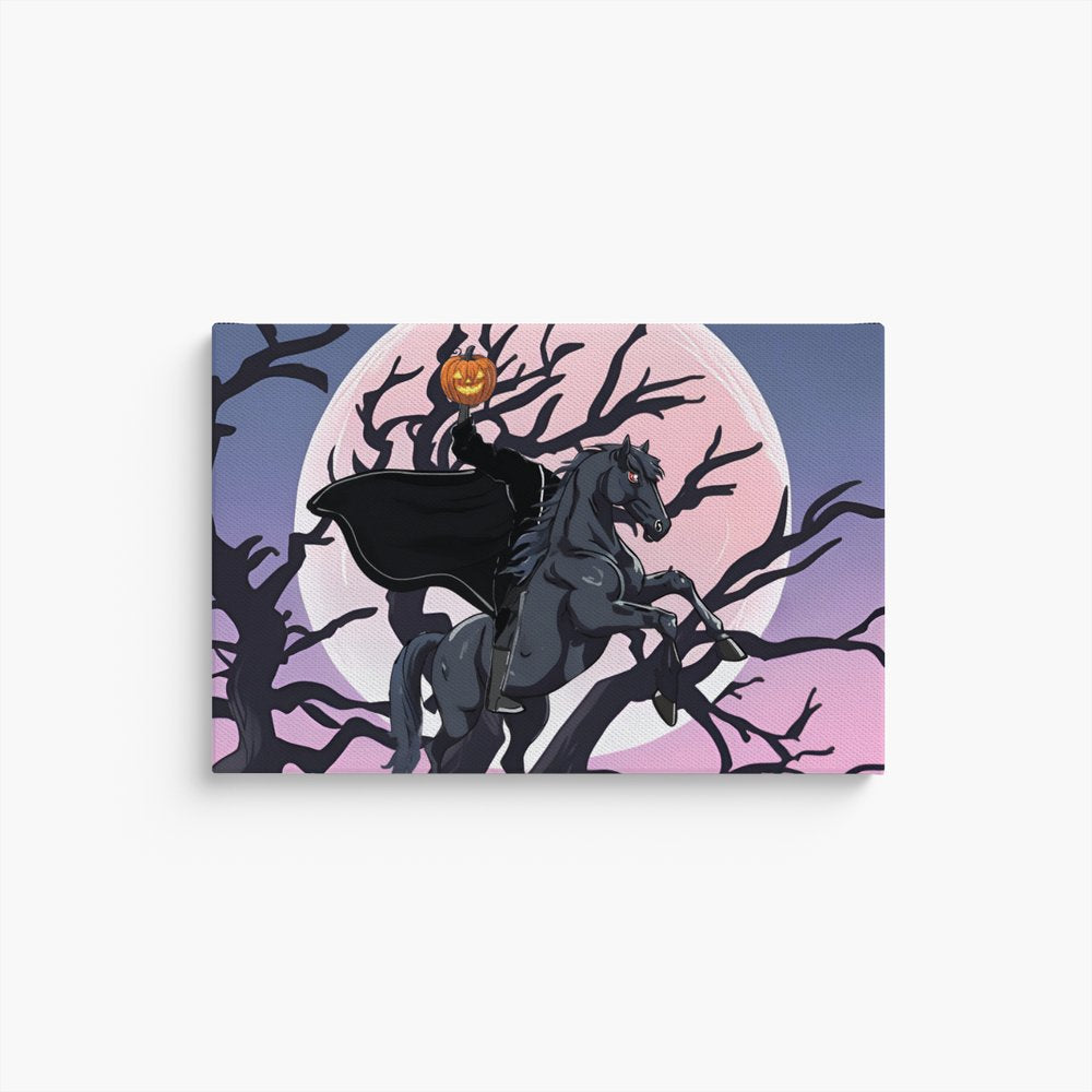 Sleepy Hollow Headless Horseman - on Canvas