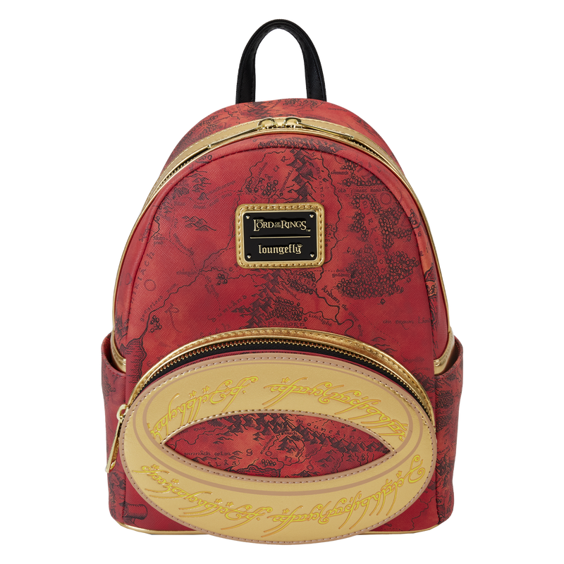 Lord of the Rings The One Ring Loungefly Mini Backpack