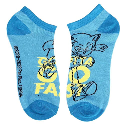 Sonic the Hedgehog Ankle Socks 5 Pack