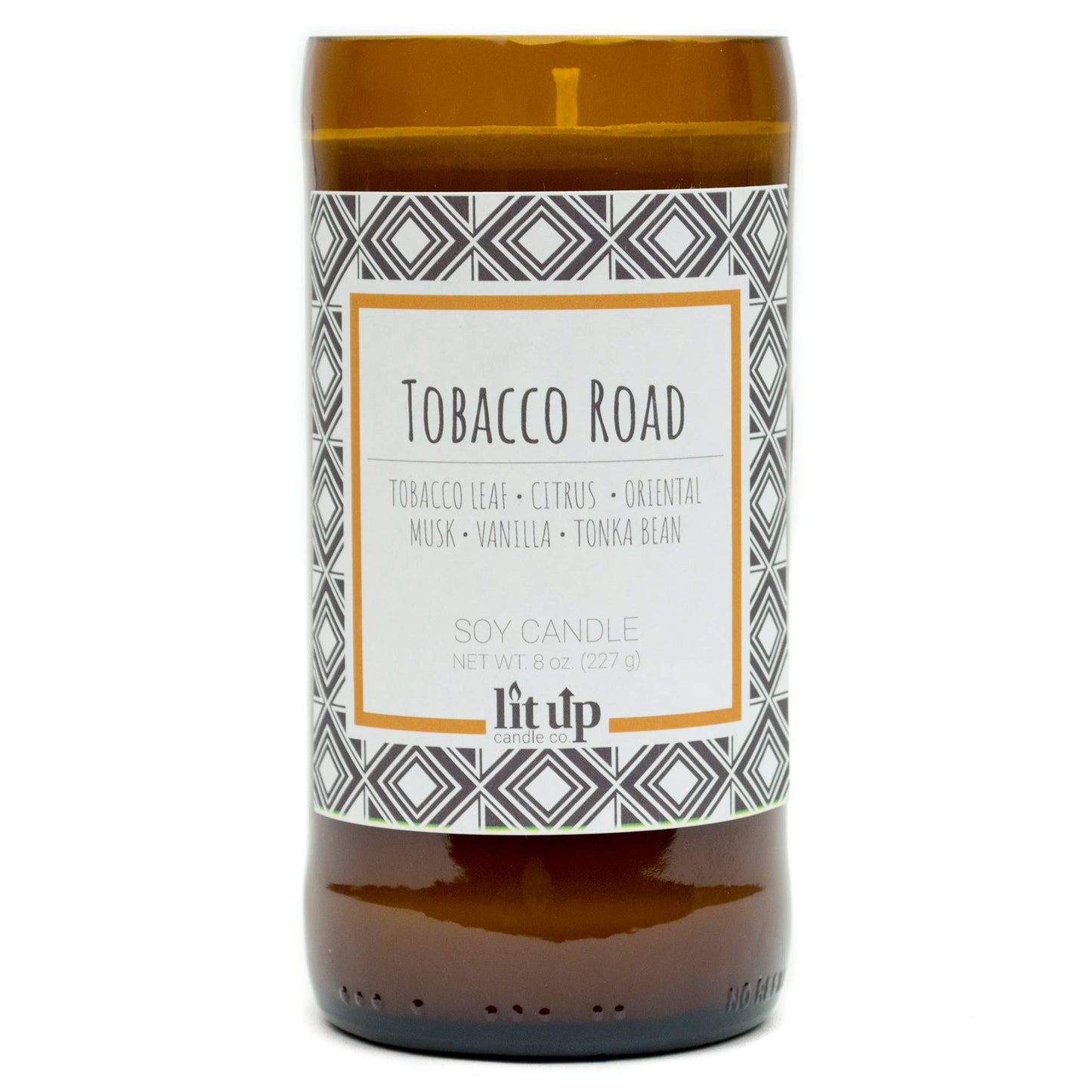 Tobacco Road 8oz soy candles