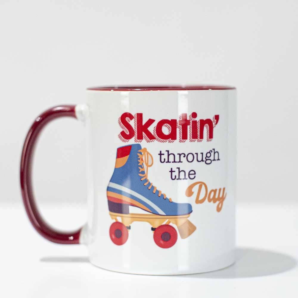 Skating Through The Day Coffee Mug