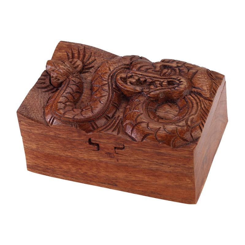 Dragon Wooden Puzzle Box