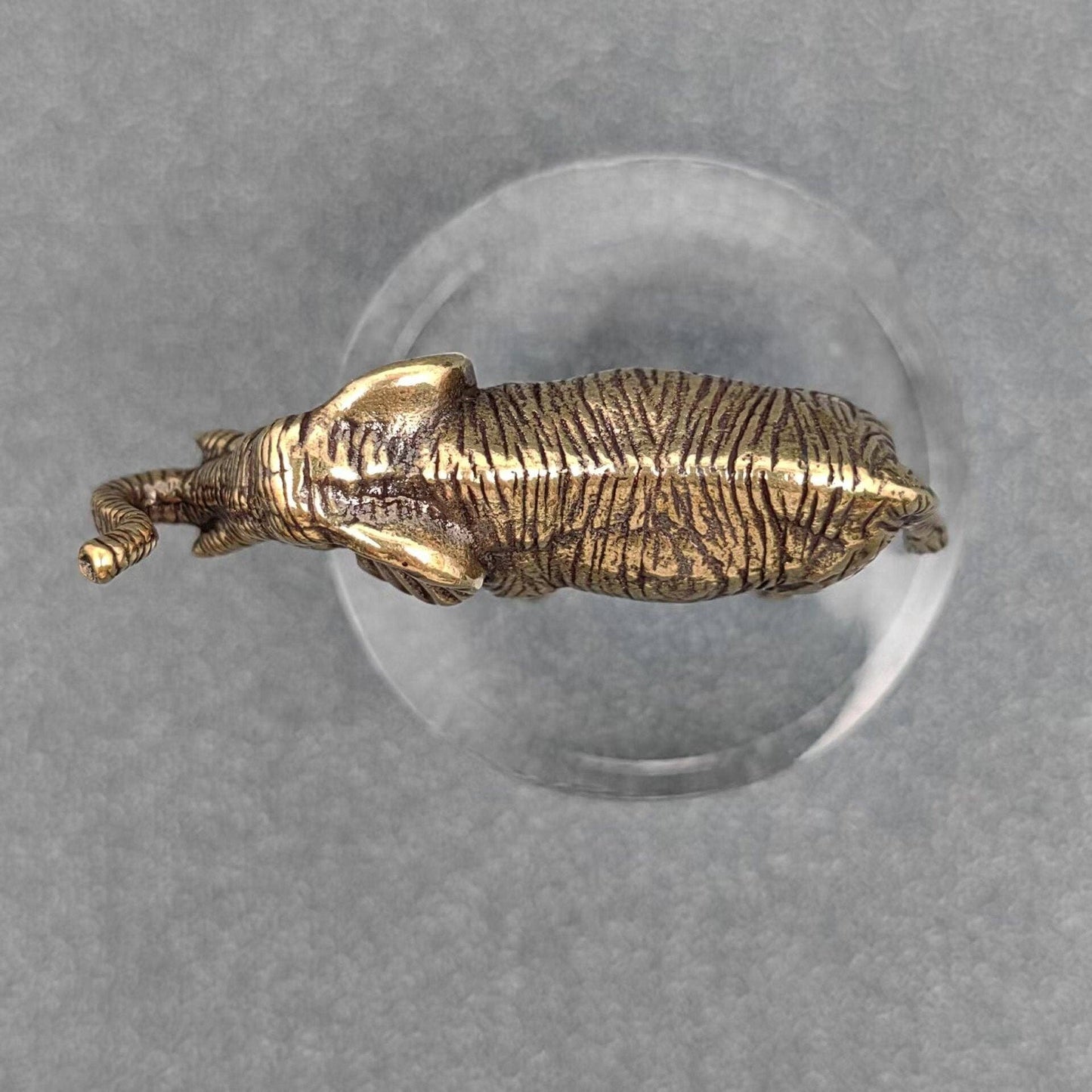 Brass Elephant Figurine