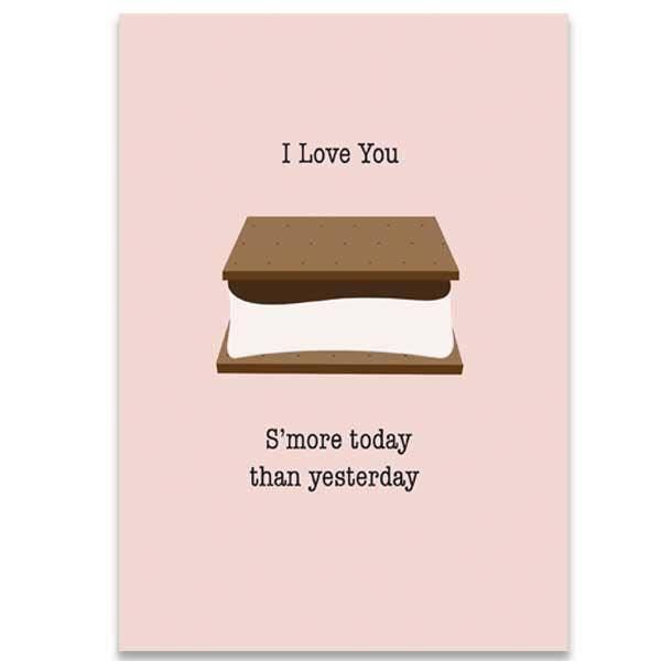 I Love You S'more Greeting Card