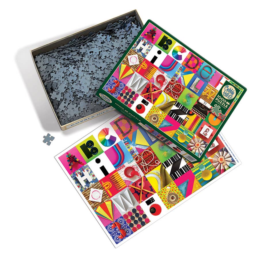 Found Alphabet 1000pc Puzzle