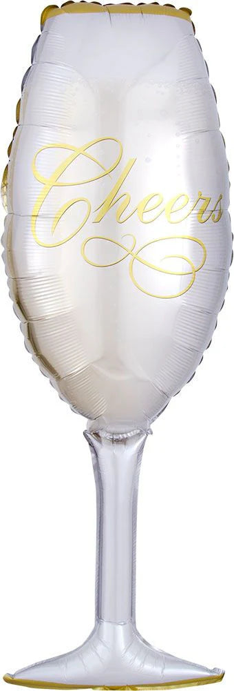 Champagne Flute foil balloon