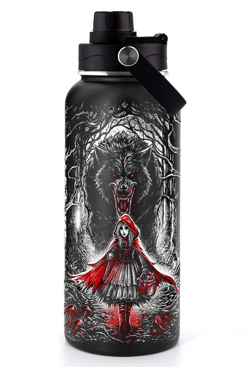 Little Dead Riding Hood 32 Oz Water Bottle
