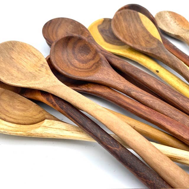 Tropical Hardwood Mini Spoons