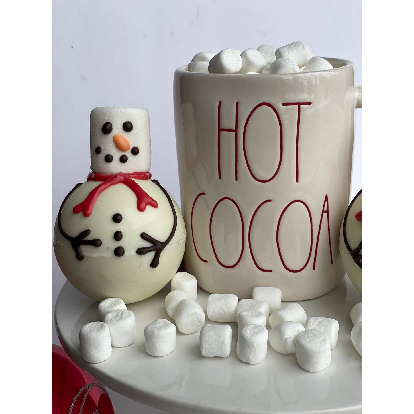 Snowmen Hot Chocolate Bombs