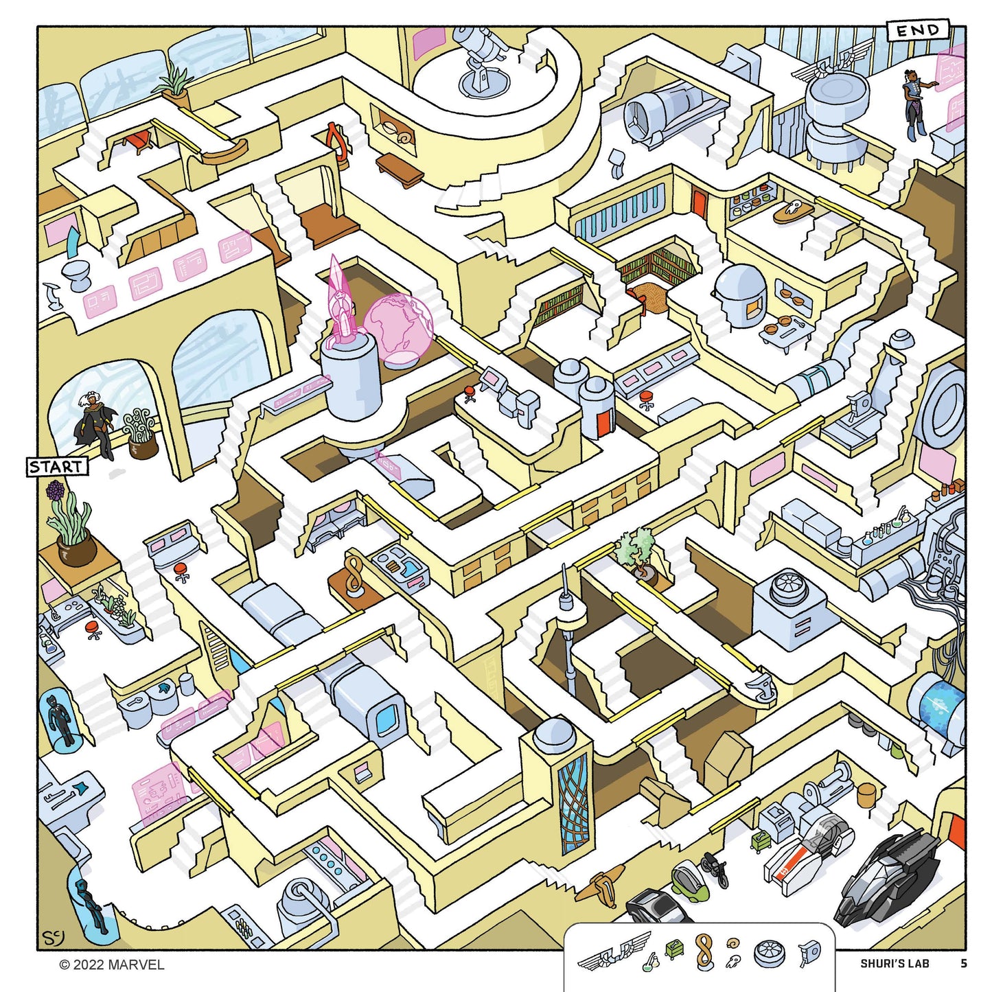 Marvel Mazes