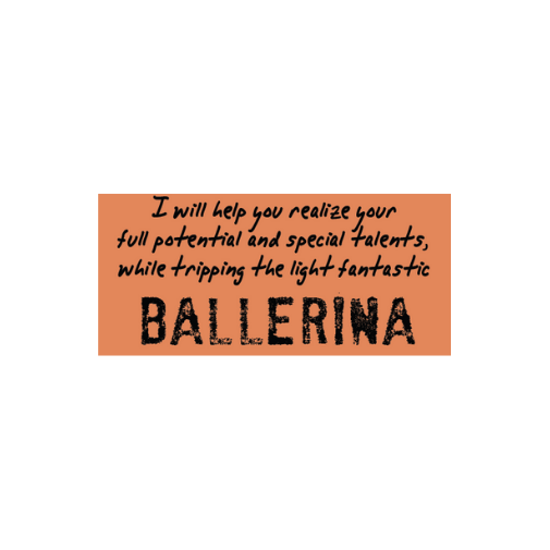 Ballerina Voodoo Dolls Charm