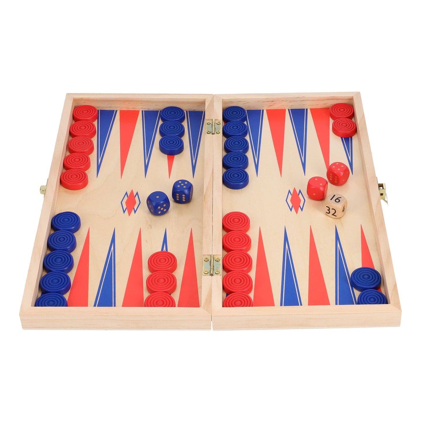 House of Novelties Wooden Backgammon