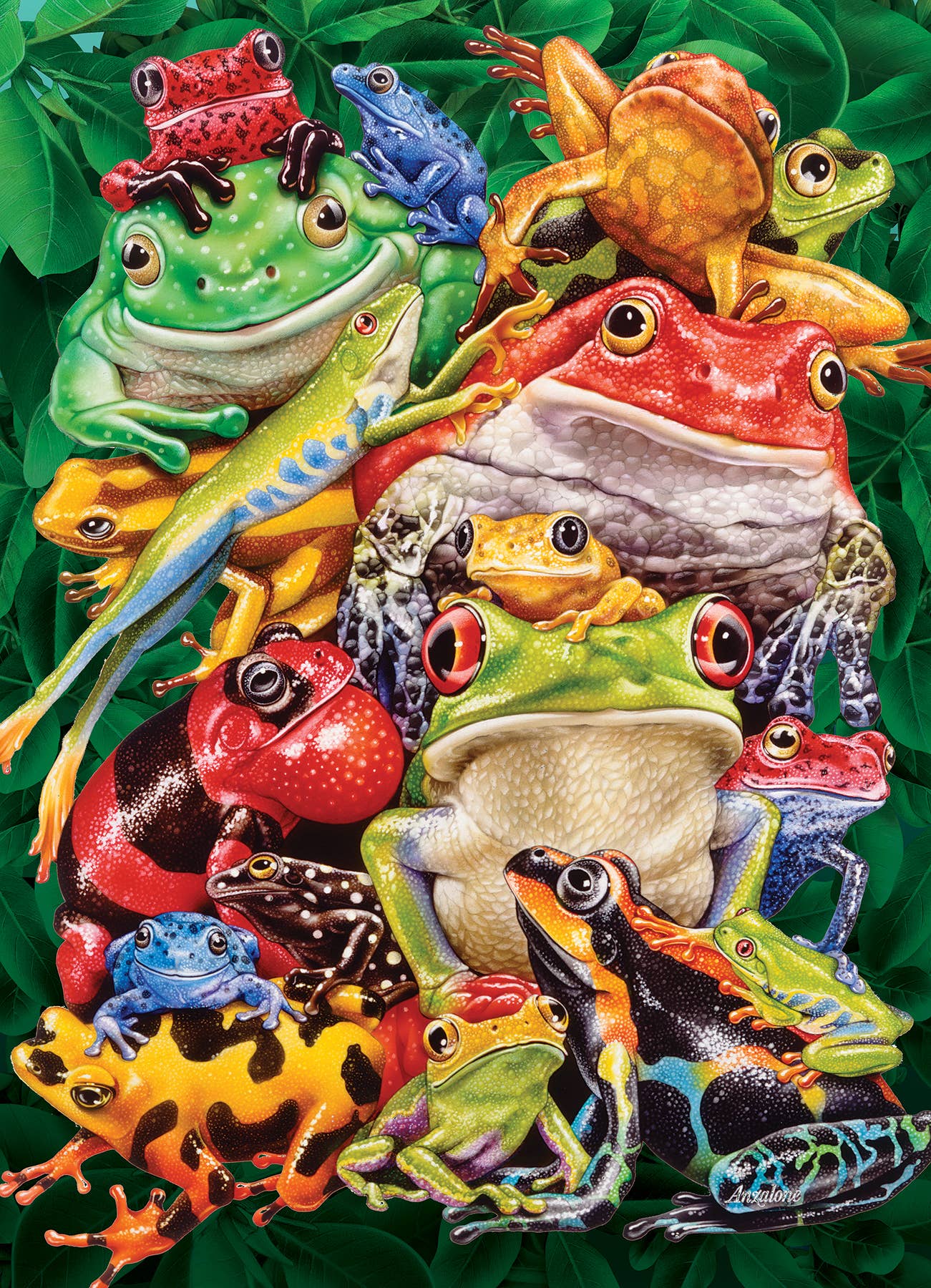 Frog Business 1000-Piece Puzzle