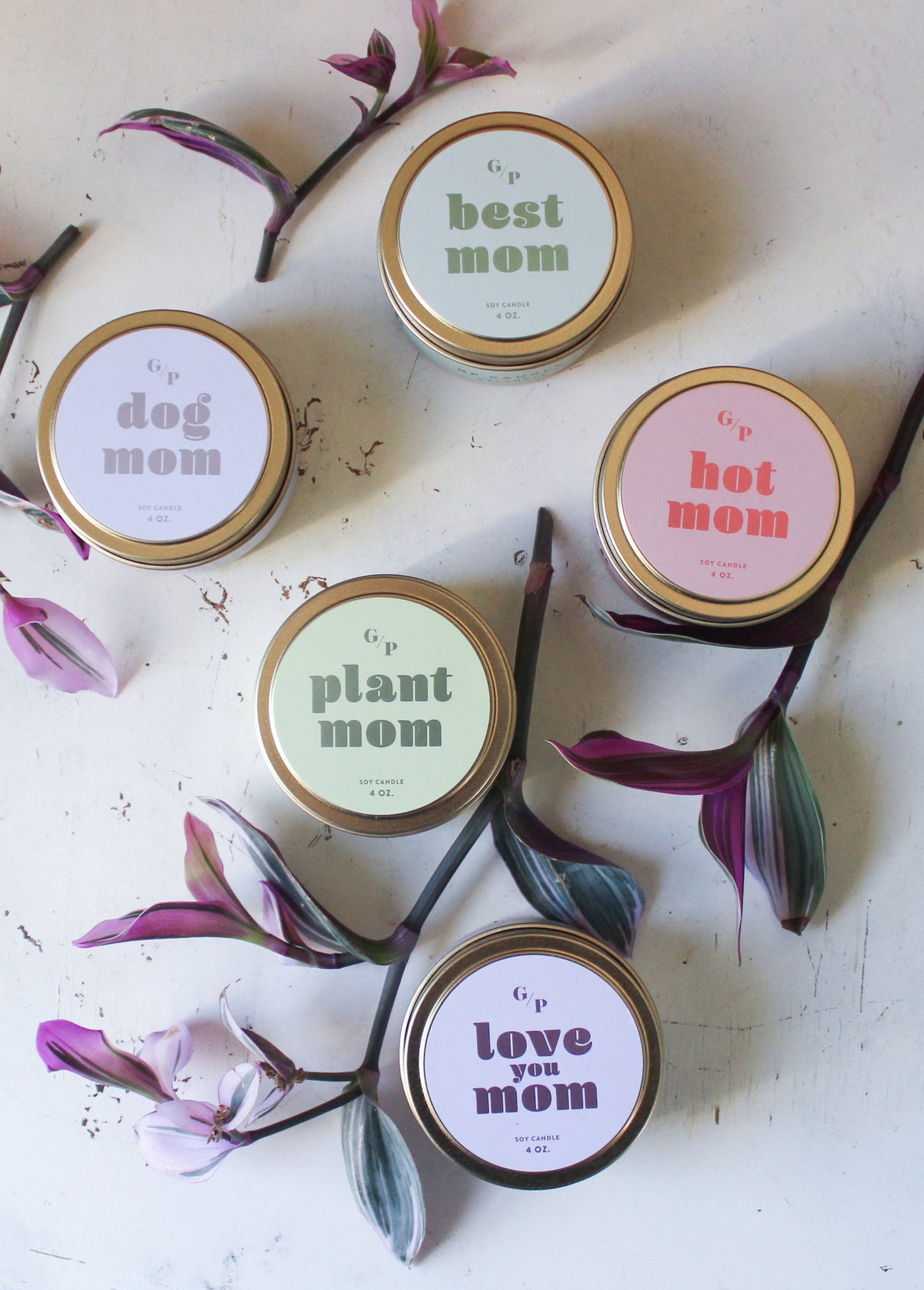 Love You Mom 4 oz. Candle Tin