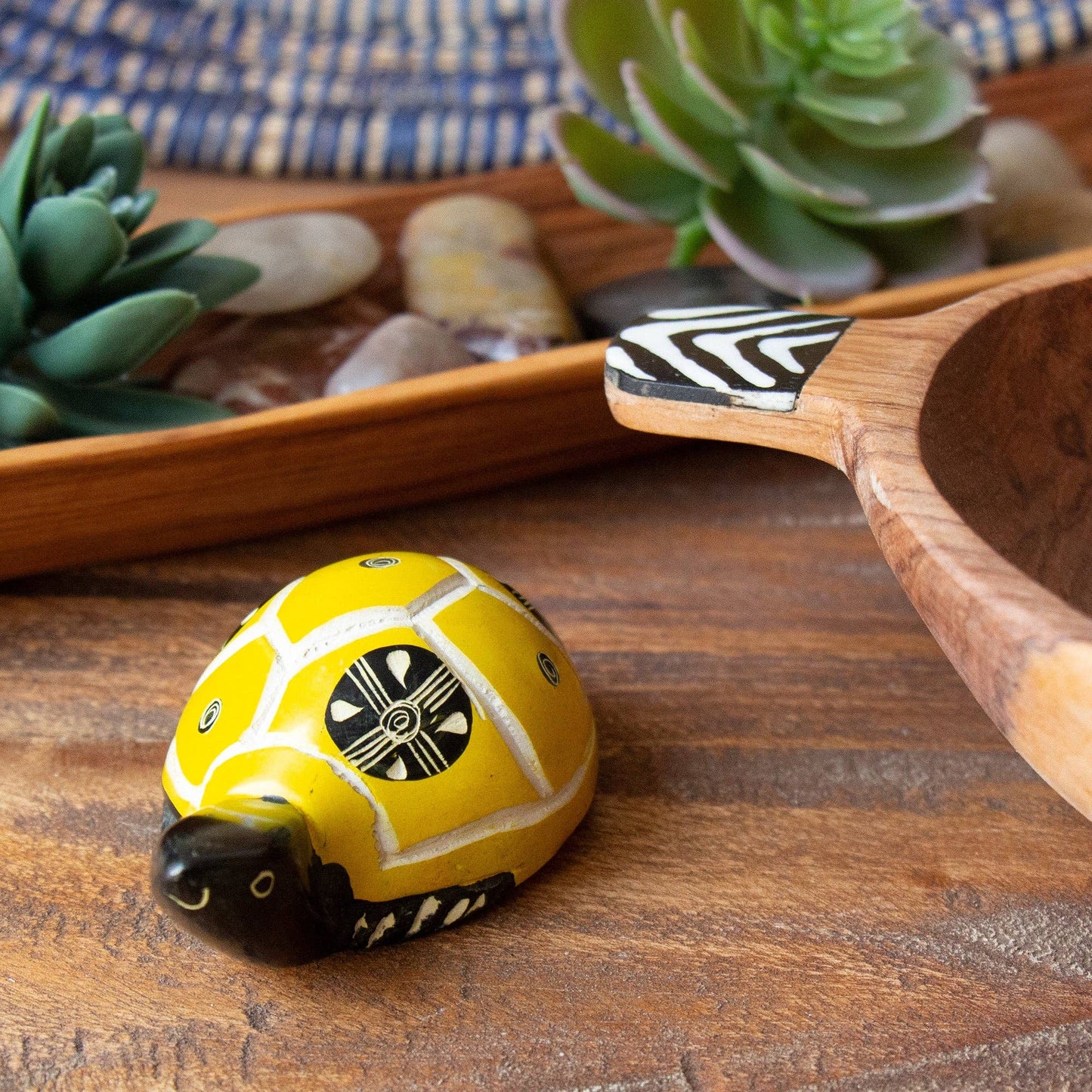 Orange Soapstone Turtle