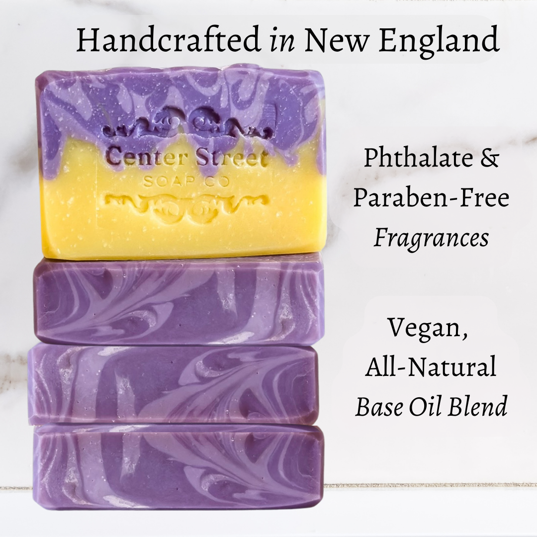 Lavender and Lemongrass Handmade Soap Bar