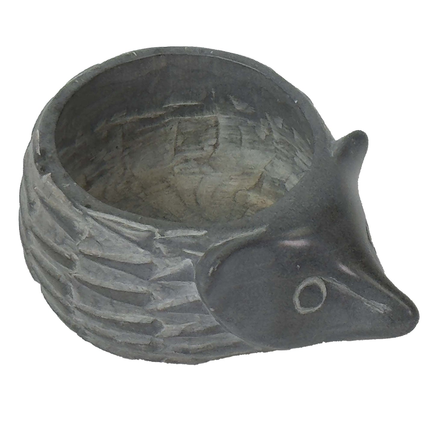 Soapstone Hedgehog Bowl
