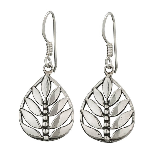 Sweet Fern Sterling Silver Earring