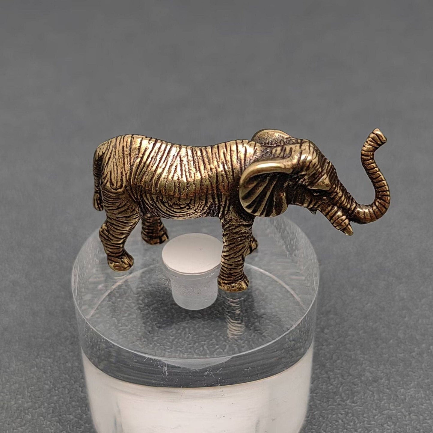 Brass Elephant Figurine